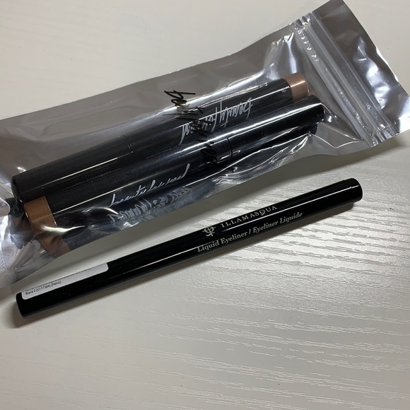 New, beauty for real shadow stx eyeshadow and Illamasqua black liquid eyeliner - Picture 2 of 3